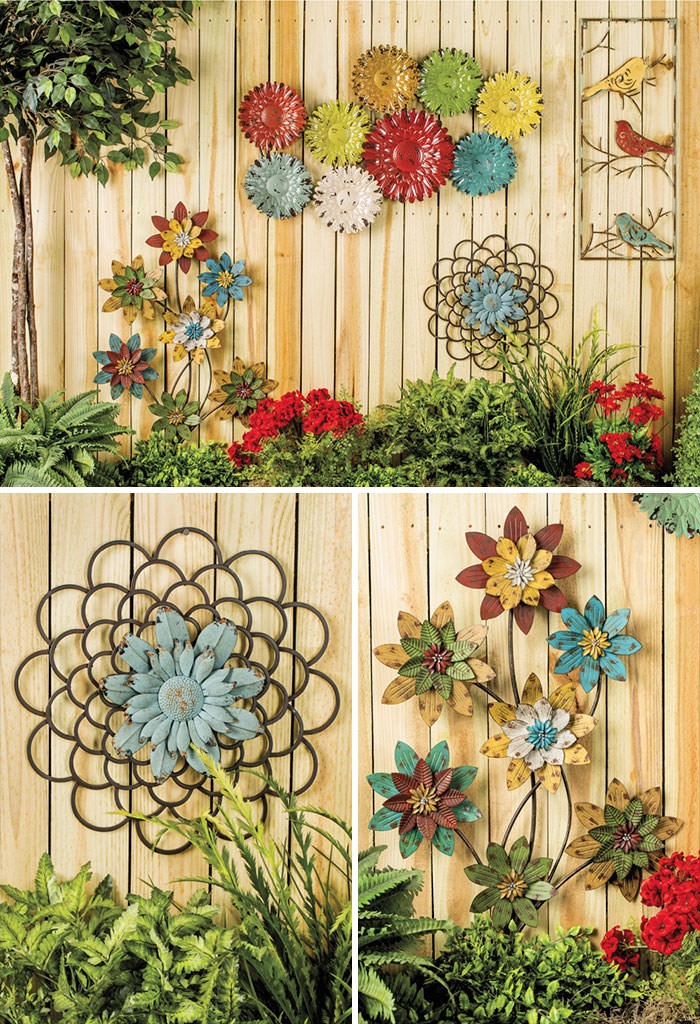 Garden Fence Decoration Ideas