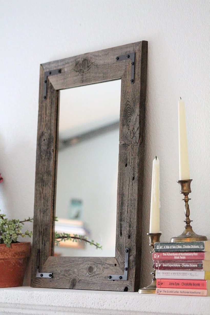 Easy Bathroom Mirror Frame Ideas